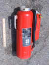 Dry chem extinguisher